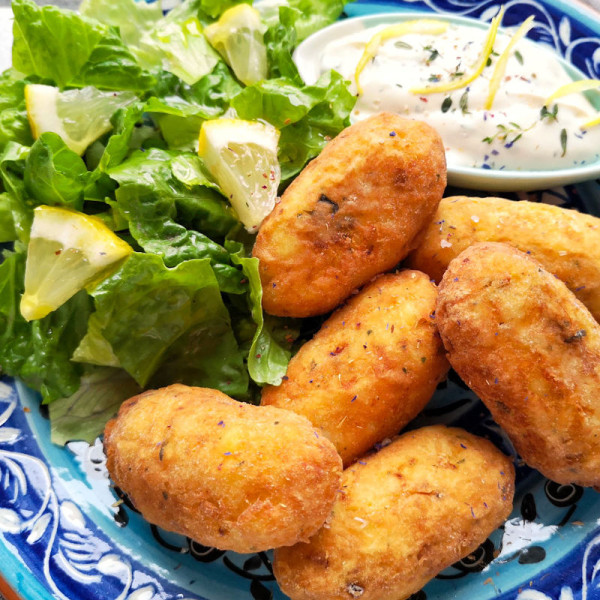 Crocchè al baccalà