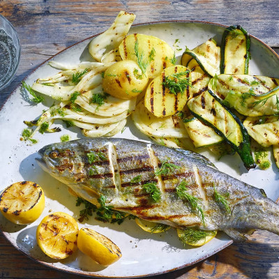 Pesce alla griglia con...