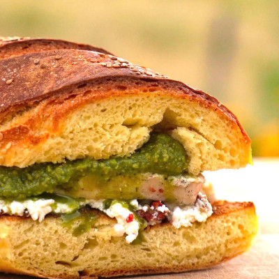Panino con pesce spada